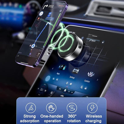 Magnetic cell phone holder